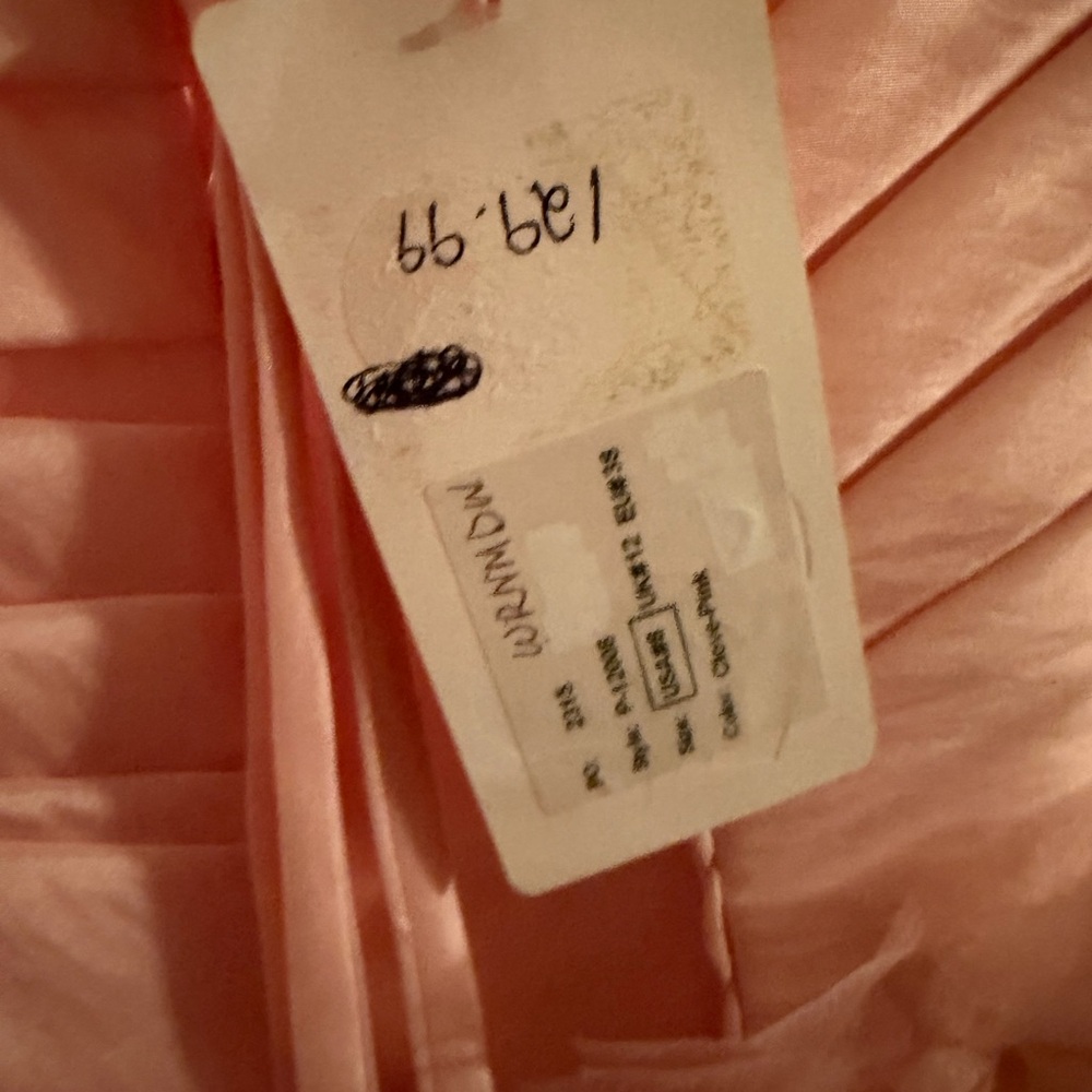 Ooh! La, La! Couture Strapless Pink Dress